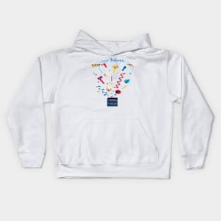 happy birthday Kids Hoodie